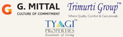 Tyagi Properties, Trimurti Group, G. Mittal Group  logo